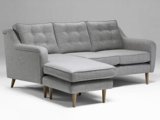 Mid Century Sofa Large Chaise