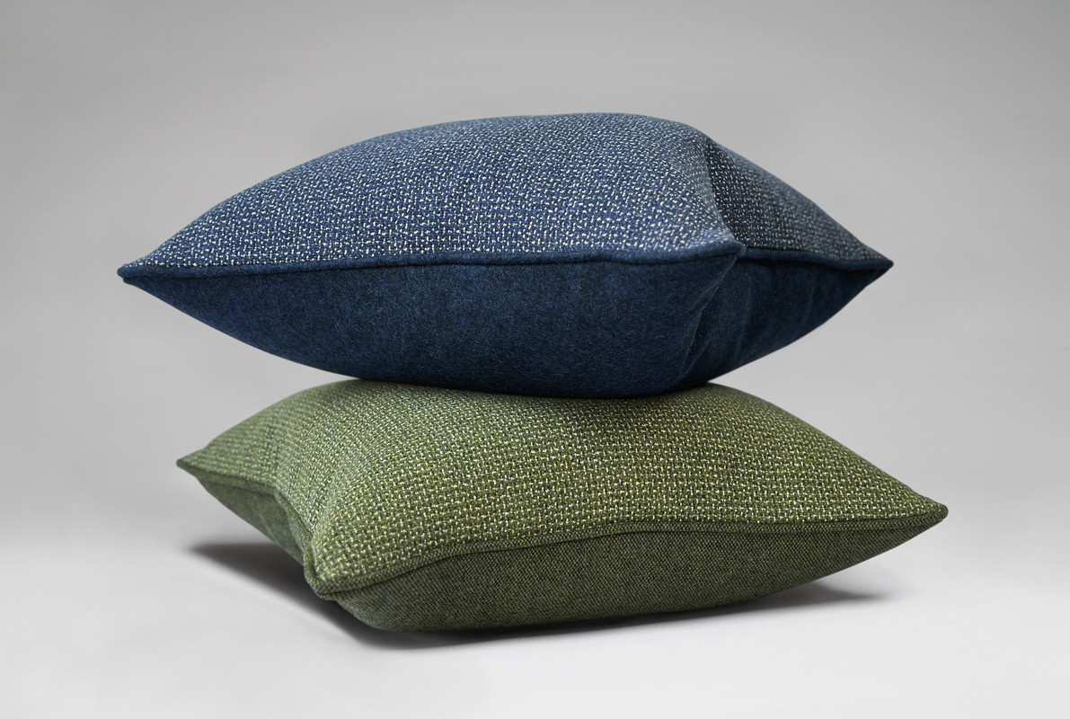 Bespoke Cushions_6 bespoke cushions olive and ink blue